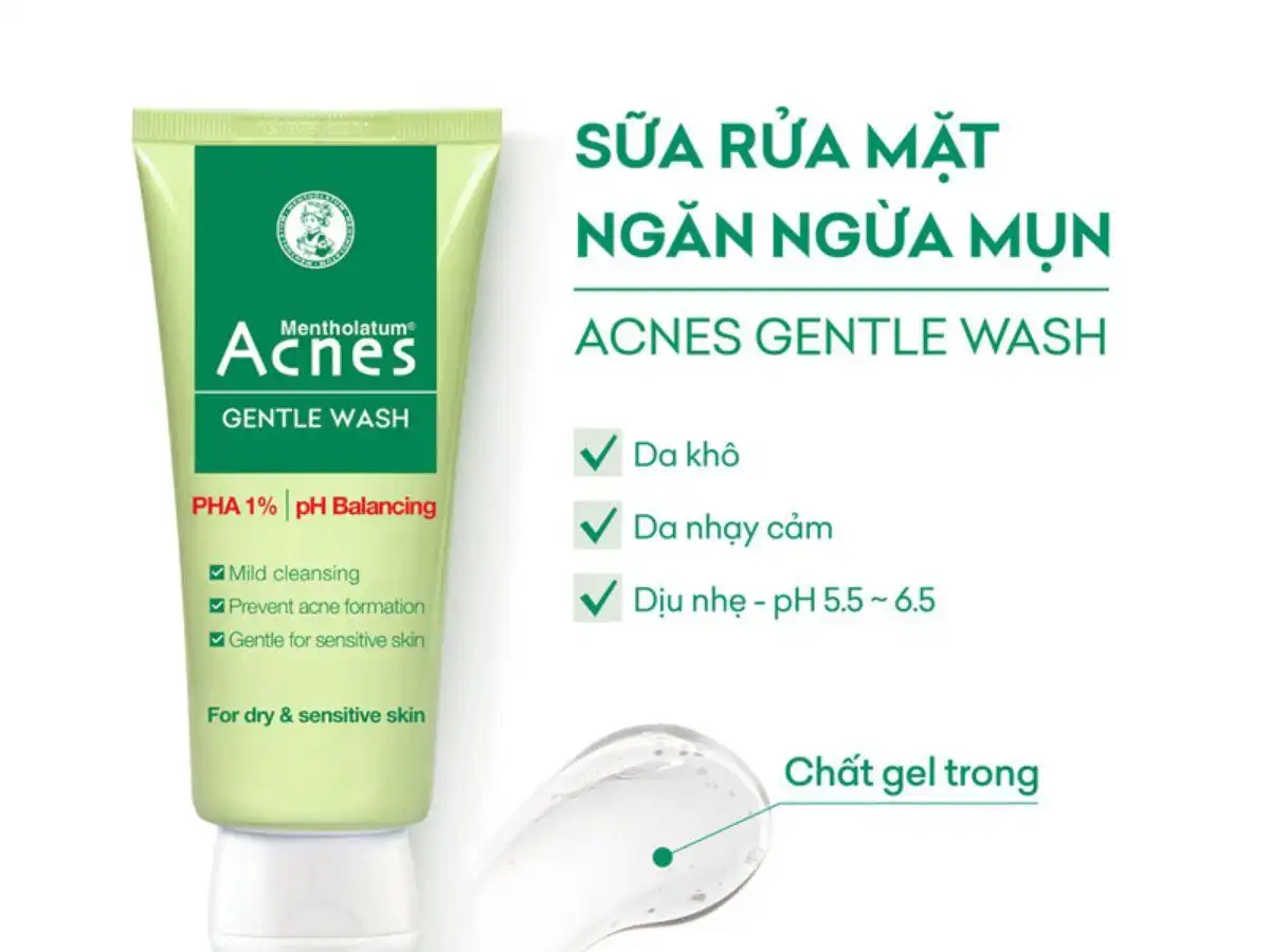 Acnes Gentle Wash (Rohto)