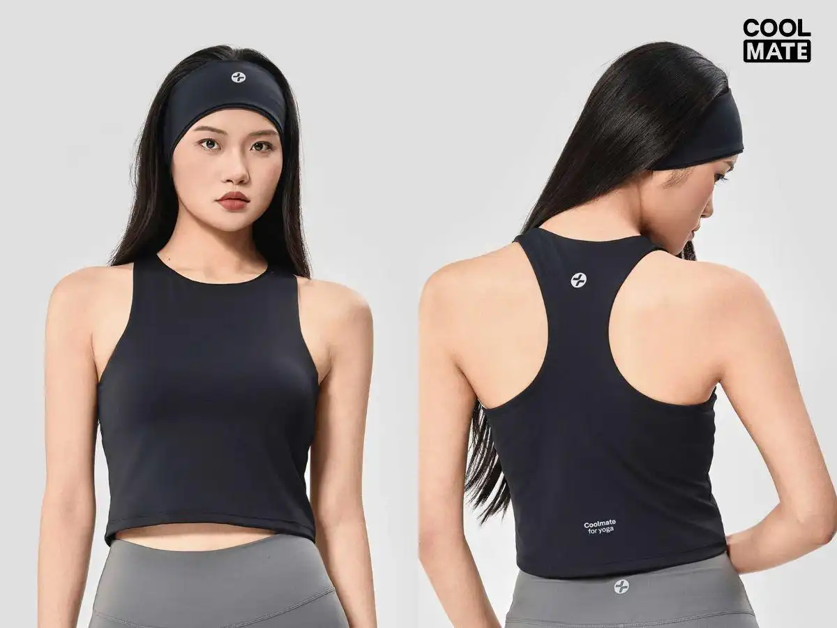 Áo tank top nữ Khánh Beauty với thiết kế năng động, khoét nách vừa phải Áo tank top nữ Khánh Beauty với thiết kế năng động, khoét nách vừa phải