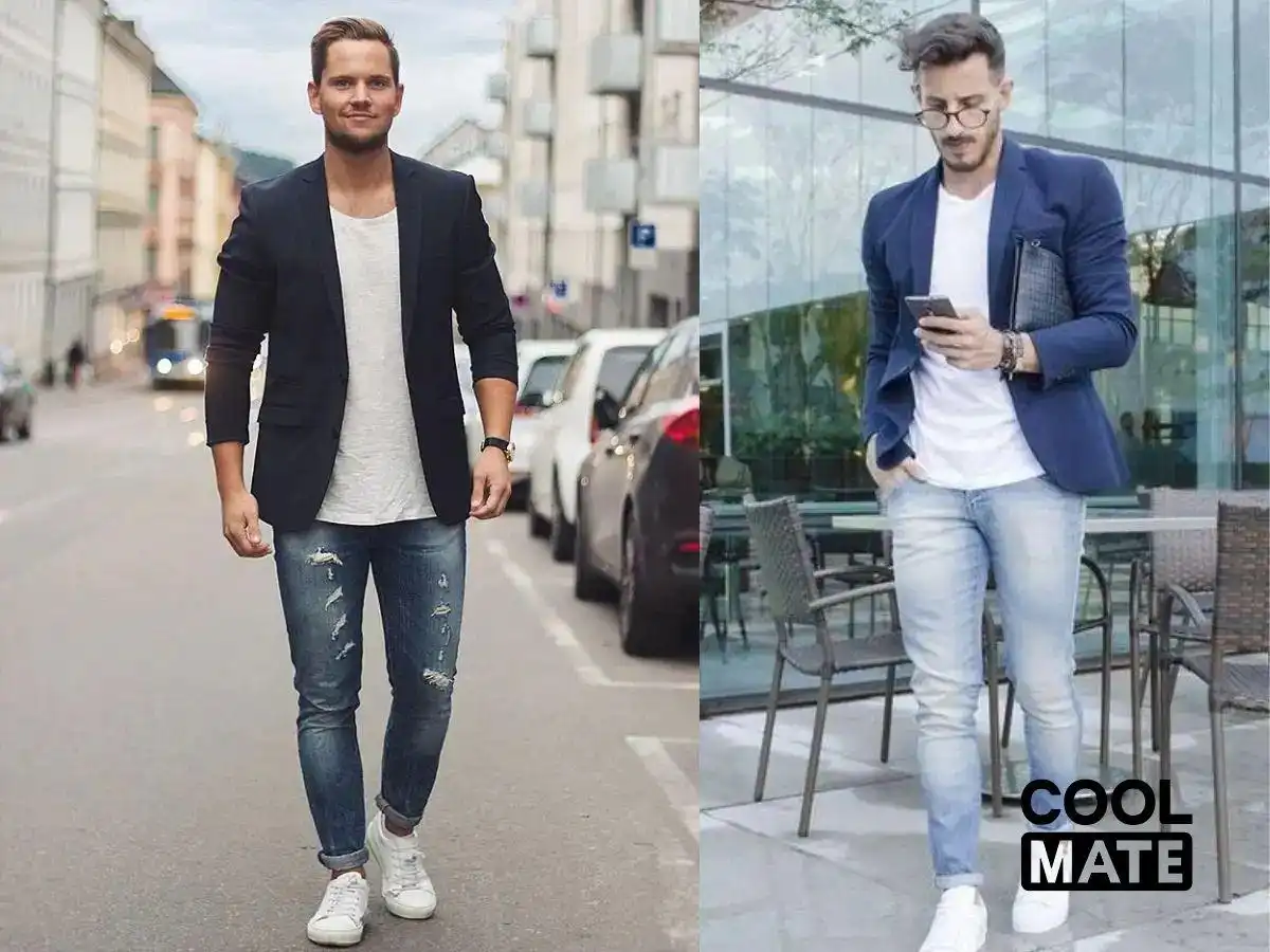 Áo thun và quần jeans là sự kết hợp hoàn hảo cho mọi phong cách Áo thun và quần jeans là sự kết hợp hoàn hảo cho mọi phong cách