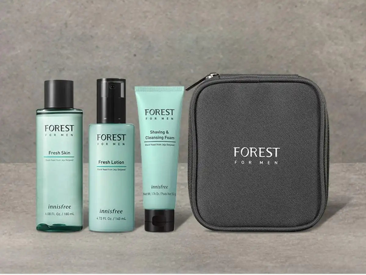 Bộ Sản Phẩm Innisfree Forest For Men Fresh Skin Care Duo Set Bộ Sản Phẩm Innisfree Forest For Men Fresh Skin Care Duo Set