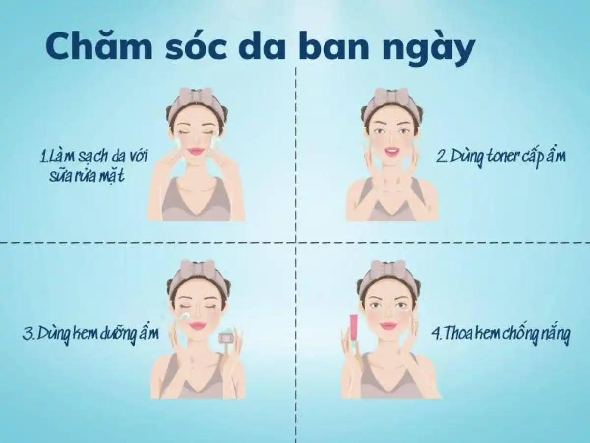 Các bước skincare siêu đơn giản cho teen