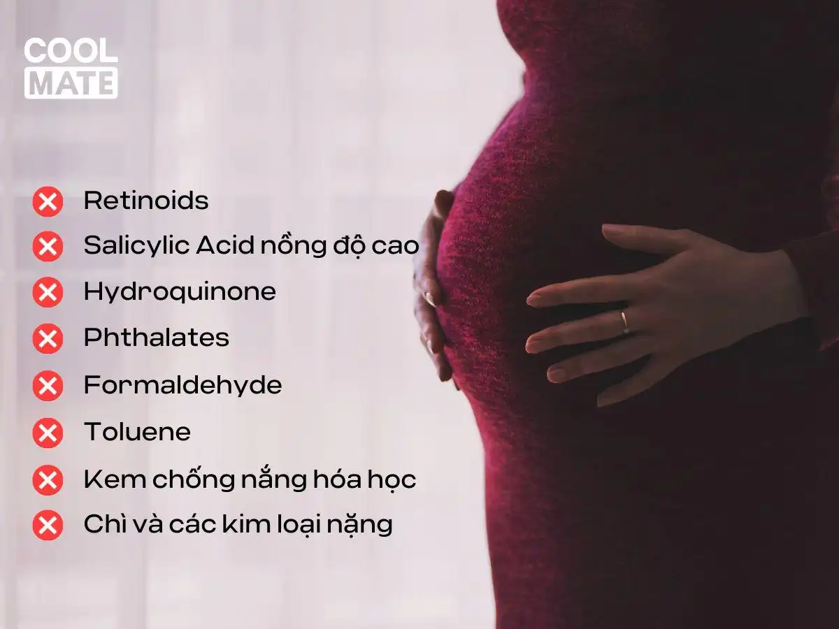 Các thành phần mẹ bầu nên tránh xa