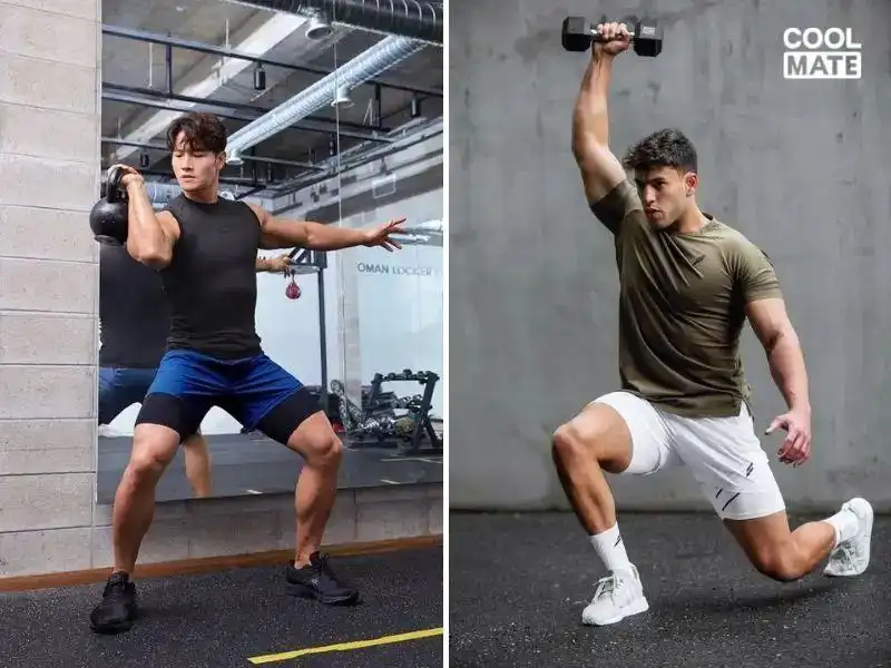 Cách mặc quần tập nam tránh bị lộ