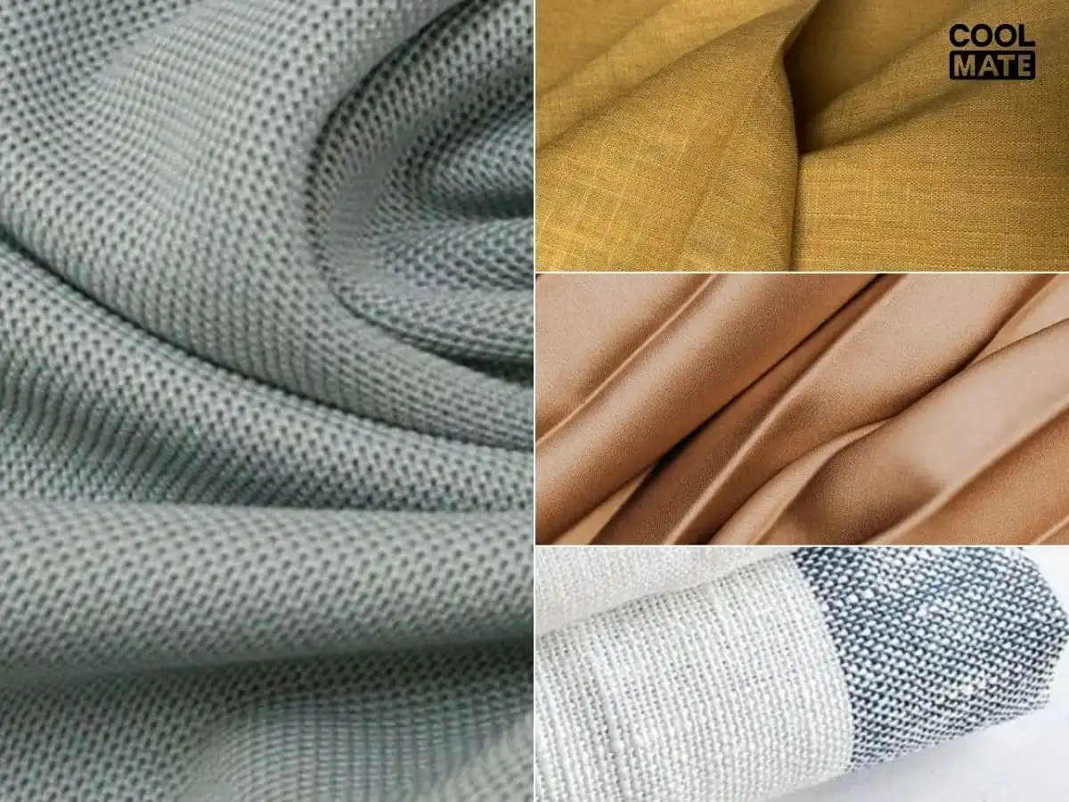 Cận cảnh các mẫu vải áo sơ mi phổ biến như Cotton, Linen, Lụa và Bamboo
