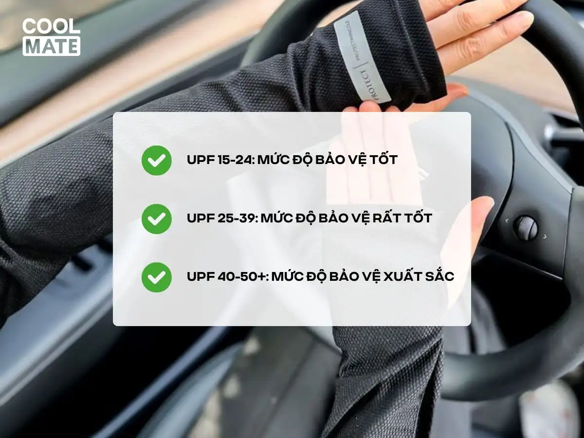 Chỉ số UPF nói lên khả năng chống nắng Chỉ số UPF nói lên khả năng chống nắng