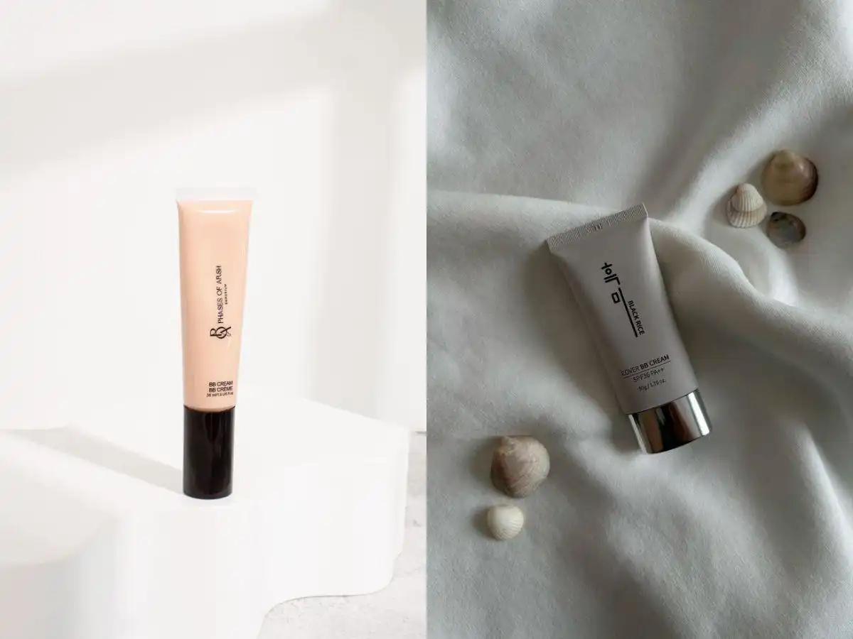 Chờ vài phút sau khi tán BB Cream để kiểm tra màu thực tế