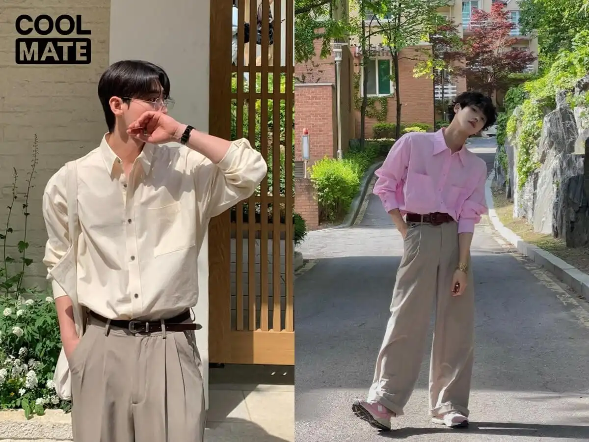 Chọn áo sơ mi nam theo dáng người cao ốm