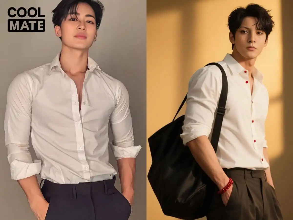 Chọn áo sơ mi nam theo dáng người tập gym