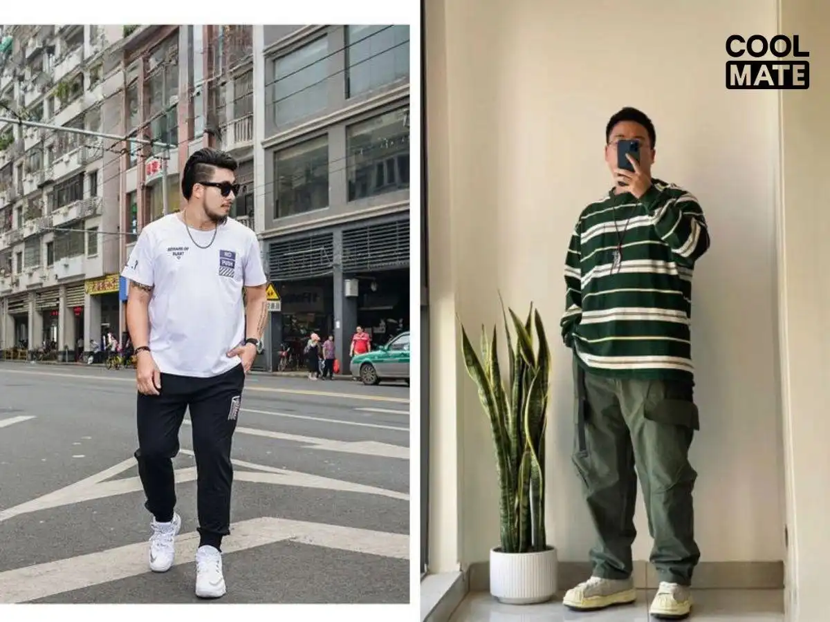 Chọn jogger regular-fit hoặc relaxed-fit vừa vặn