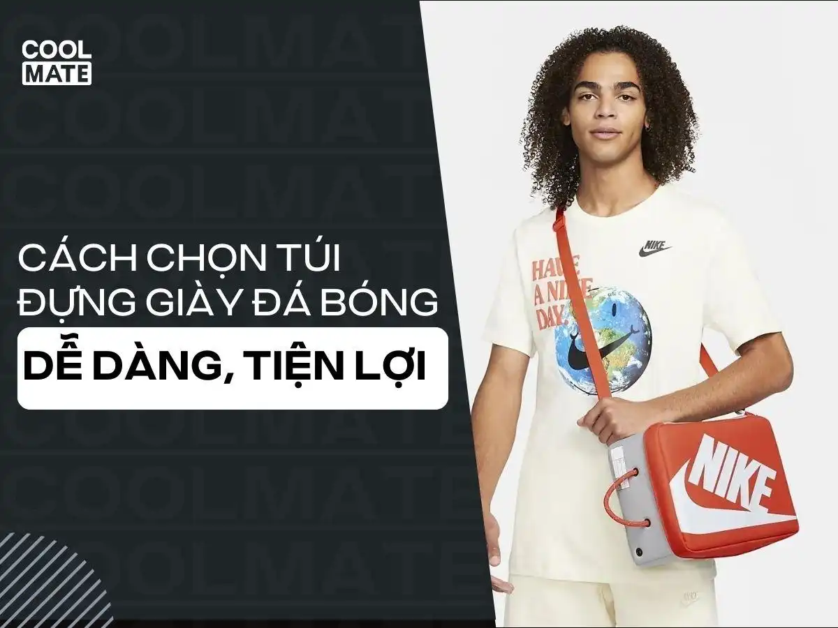 Chọn Túi Đựng Giày Đá Bóng Bền, Chống Mùi & Thời Trang