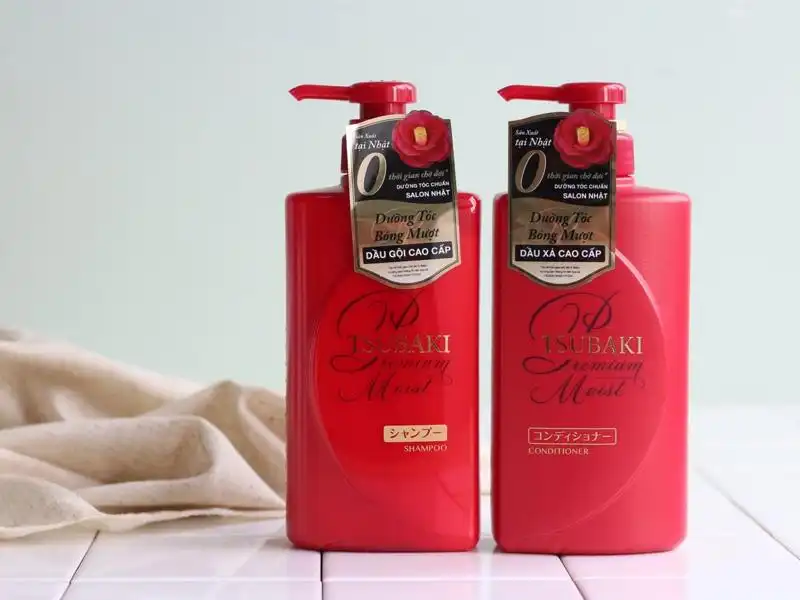 Dầu gội dưỡng tóc bóng mượt Tsubaki Premium Moist Shampoo Dầu gội dưỡng tóc bóng mượt Tsubaki Premium Moist Shampoo