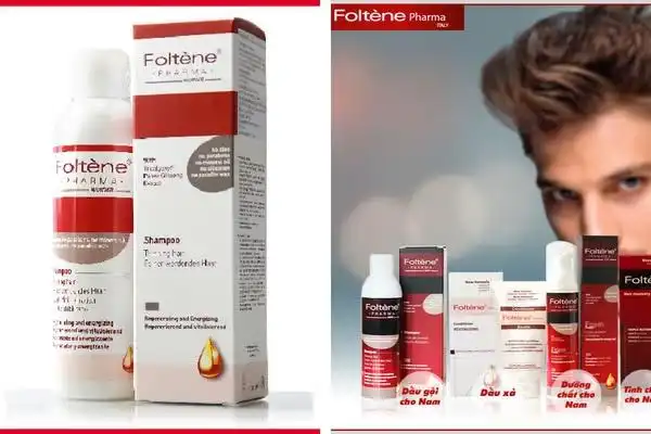 Dầu gội Foltène có tác dụng giúp tóc chắc khỏe