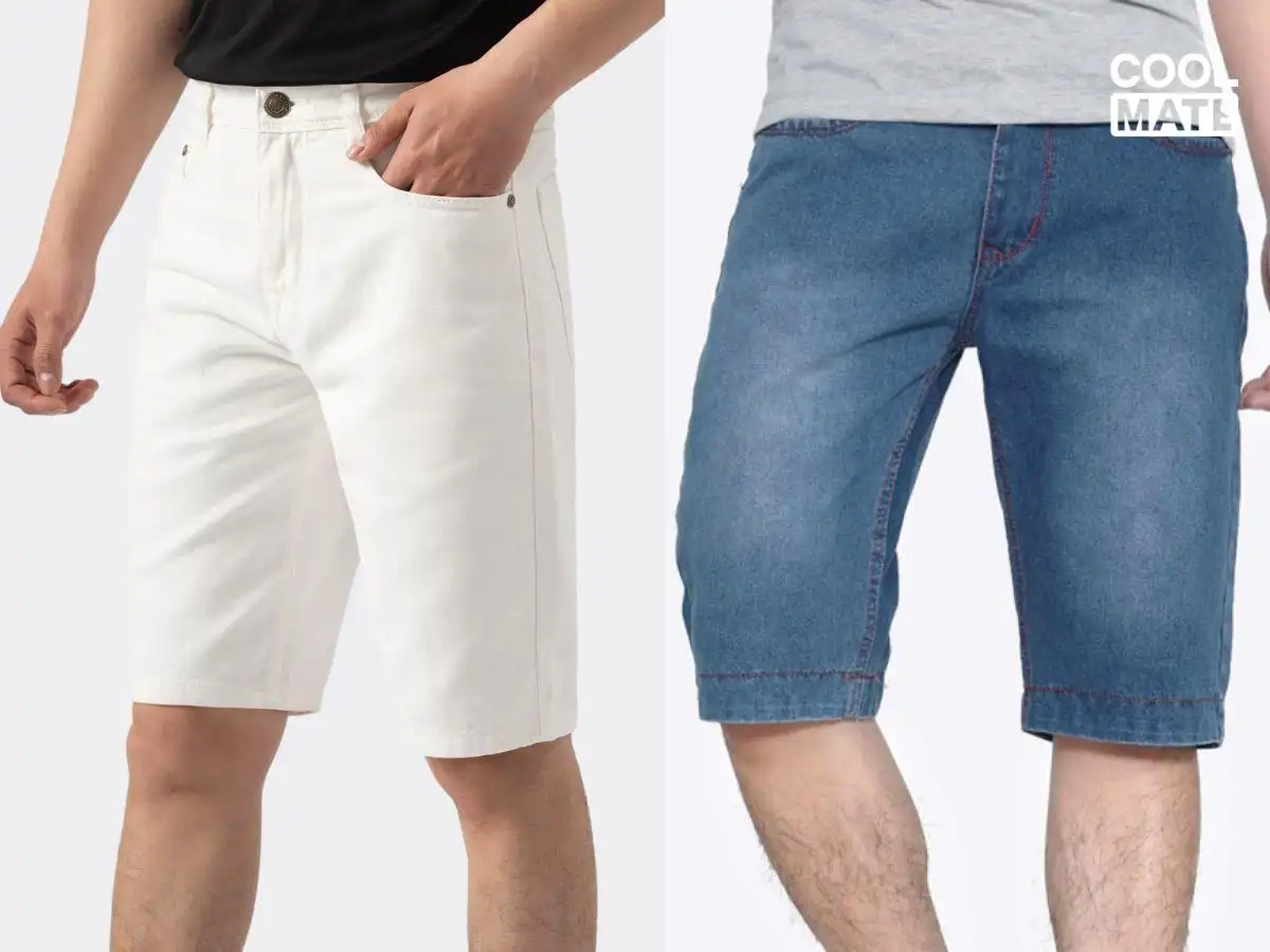 Denim shorts cá tính