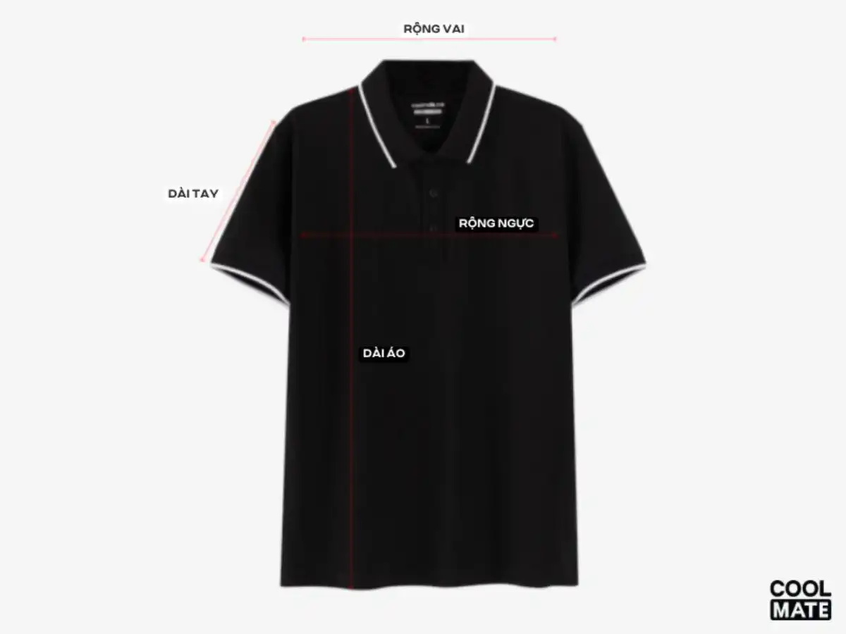 Đo size áo polo phù hợp với dáng người Đo size áo polo phù hợp với dáng người