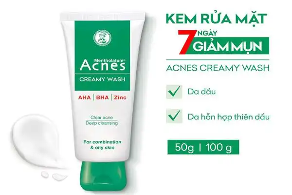 Gợi ý 11 sữa rửa mặt trị mụn cho nam của Nhật Bản