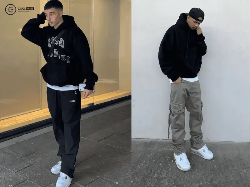 Hướng dẫn cách chọn size áo hoodie từ a-z cho các chàng trai