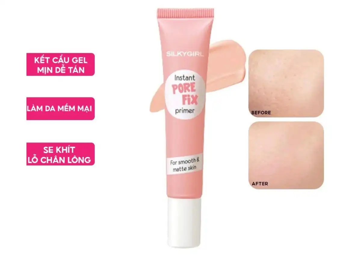 Kem Lót SILKYGIRL Instant Pore Fix Primer Kem Lót SILKYGIRL Instant Pore Fix Primer