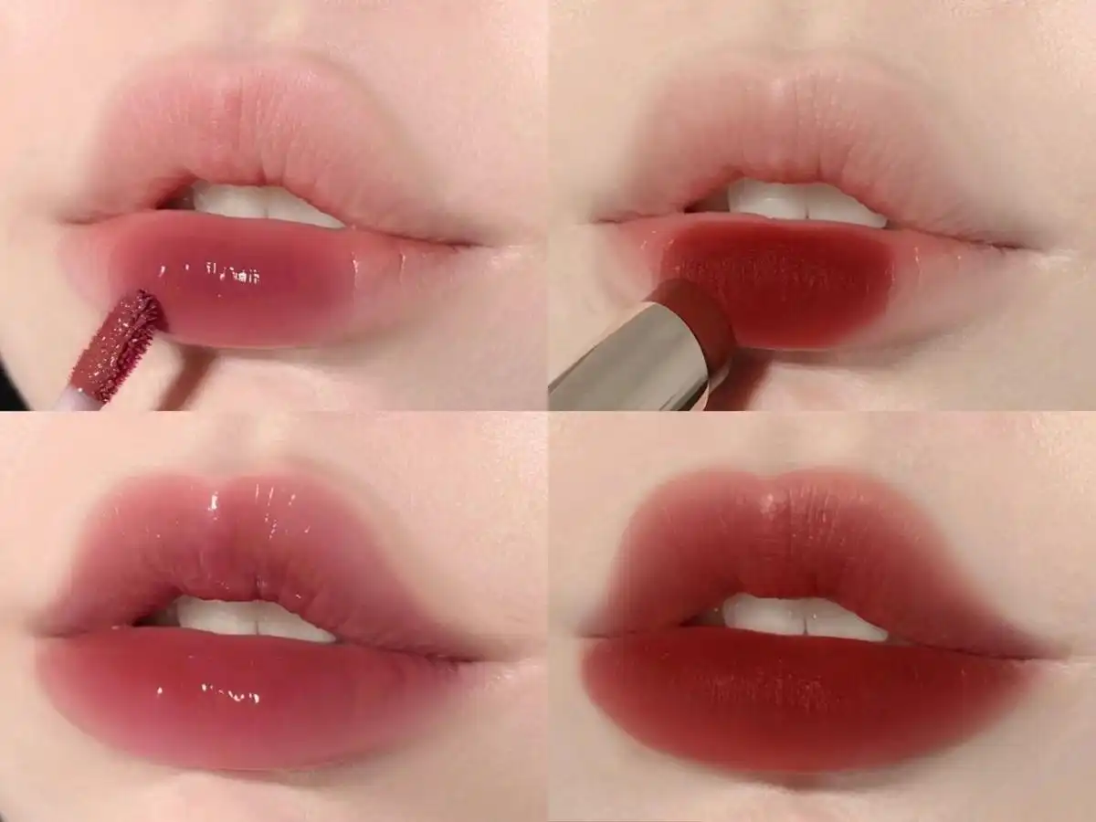 Kỹ thuật layering với nhiều lớp son mỏng chồng lên nhau giúp son bám màu bền hơn
