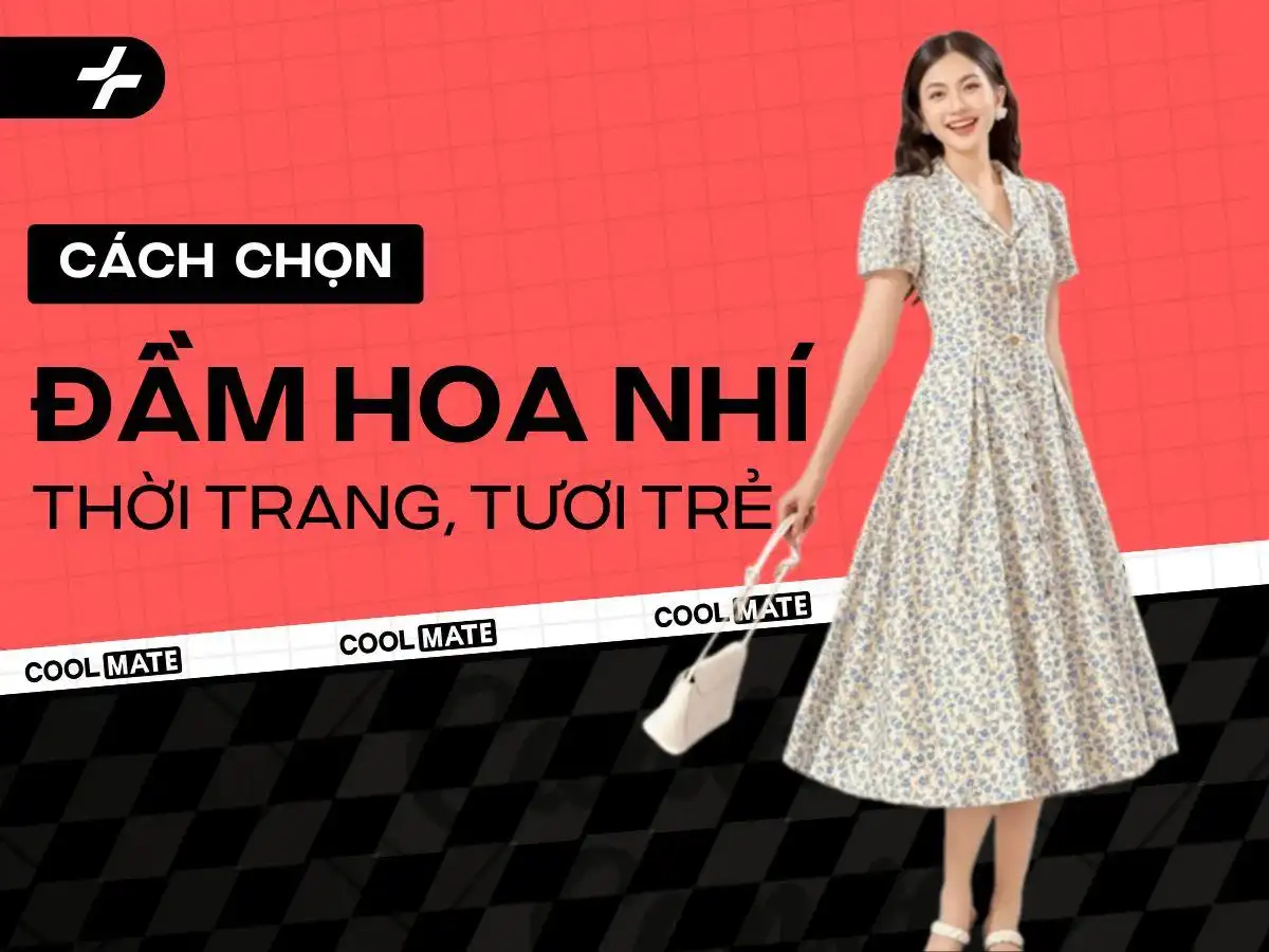 Lựa Chọn Đầm Hoa Nhí Phù Hợp Vóc Dáng và Phối Đồ Chất