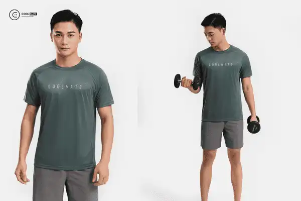 Lựa chọn Áo Thun Thể Thao Nam Phù Hợp Mọi Dáng Người