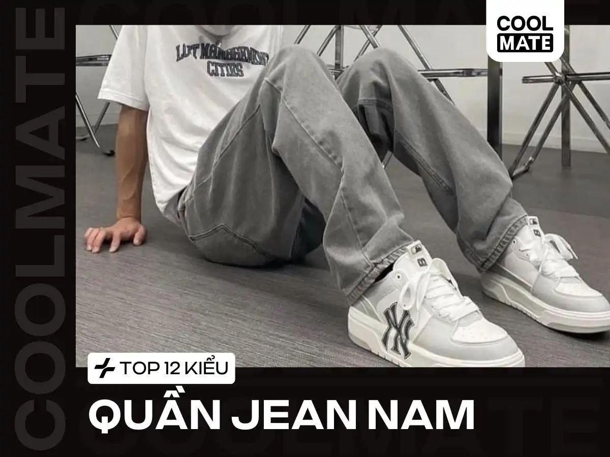 Lựa Chọn Quần Jean Nam Phổ Biến: Bí Quyết Chọn Form Phù Hợp