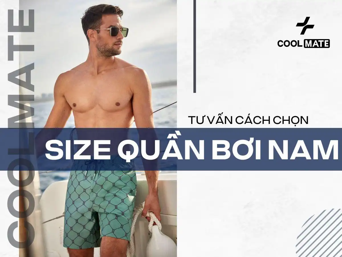 Lựa Chọn Size Quần Bơi Nam Đúng Dáng Theo Cách Mua Online