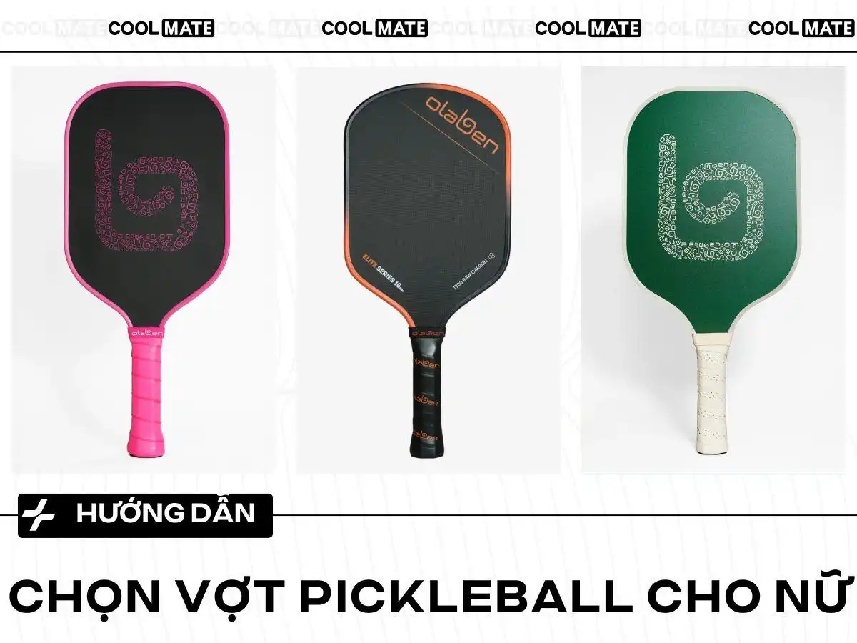 Lựa Chọn Vợt Pickleball Phù Hợp Với Lối Chơi Của Nữ