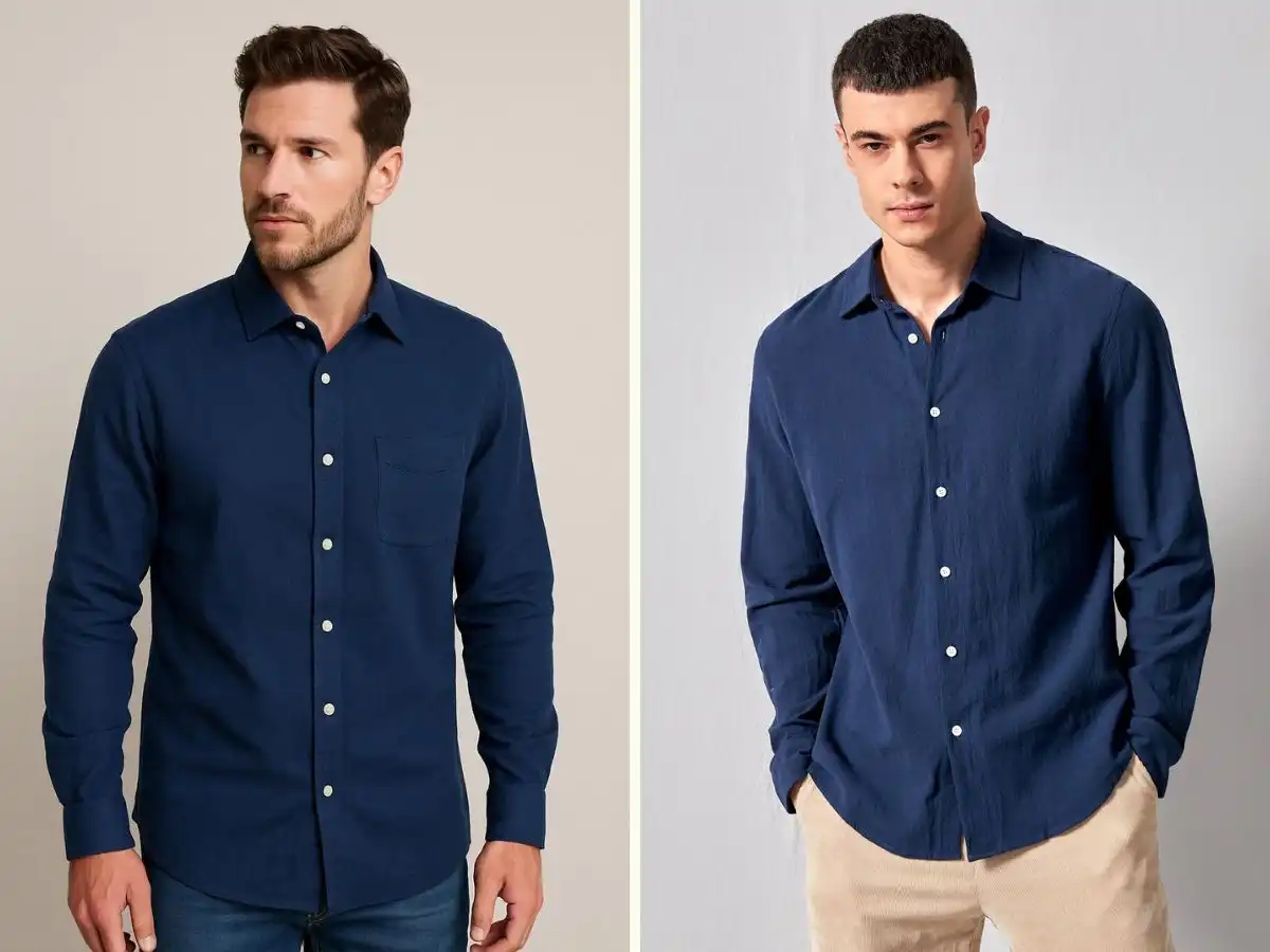 Màu navy mang đến vẻ ngoài chững chạc
