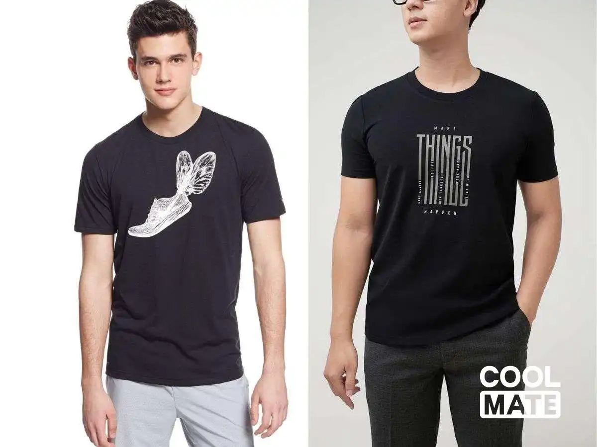 Nếu bạn có dáng người cân đối, hầu như bất kỳ kiểu áo thun nào cũng sẽ phù hợp Nếu bạn có dáng người cân đối, hầu như bất kỳ kiểu áo thun nào cũng sẽ phù hợp