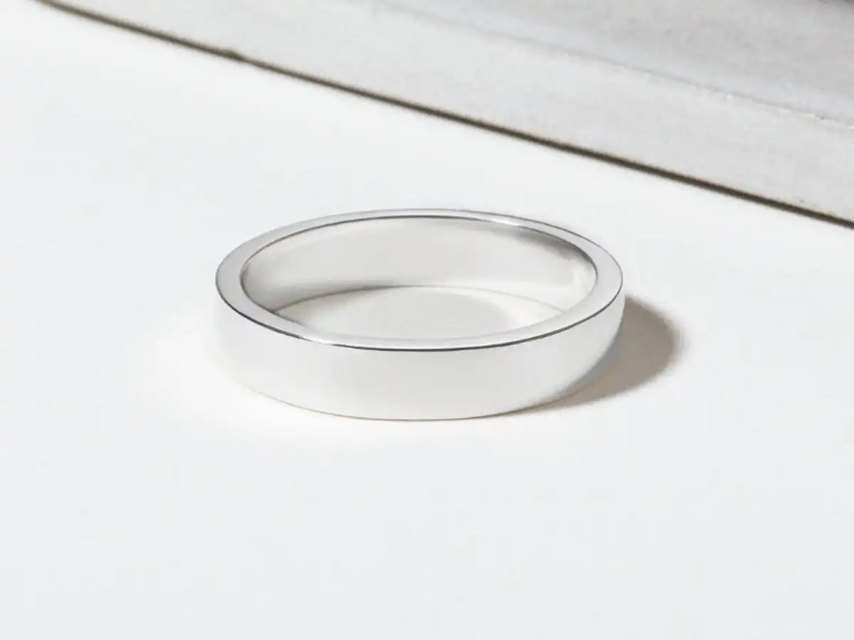 Nhẫn trơn Bạc 925 bề mặt mờ