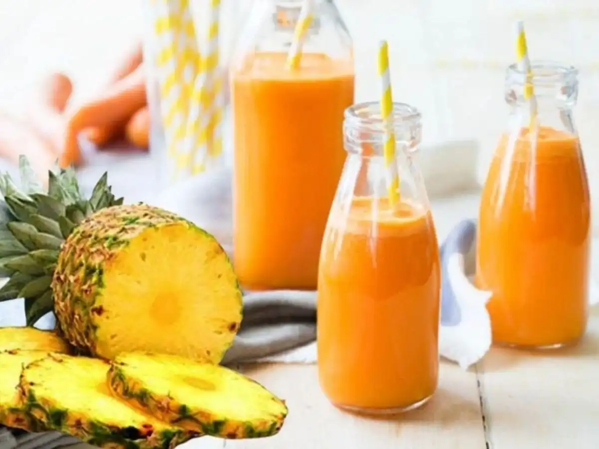 Nước ép dứa giúp mau lành vết thương và lên màu đẹp hơn Nước ép dứa giúp mau lành vết thương và lên màu đẹp hơn