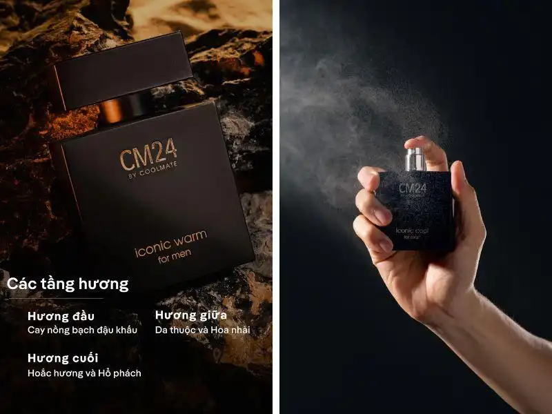 Nước hoa CM24 ICONIC WARM Eau de Parfum