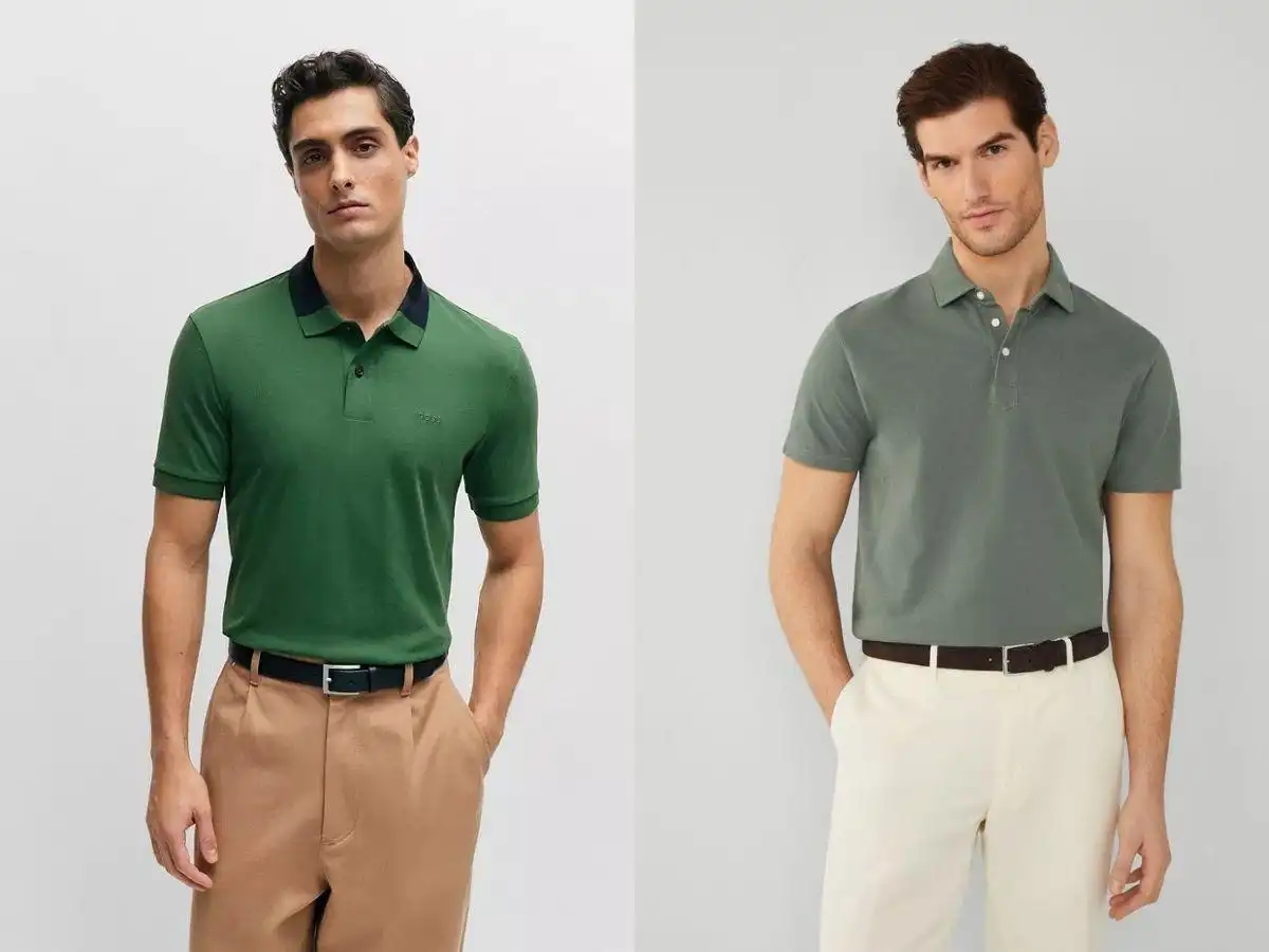 Phối áo polo cho dáng người cân đối Phối áo polo cho dáng người cân đối