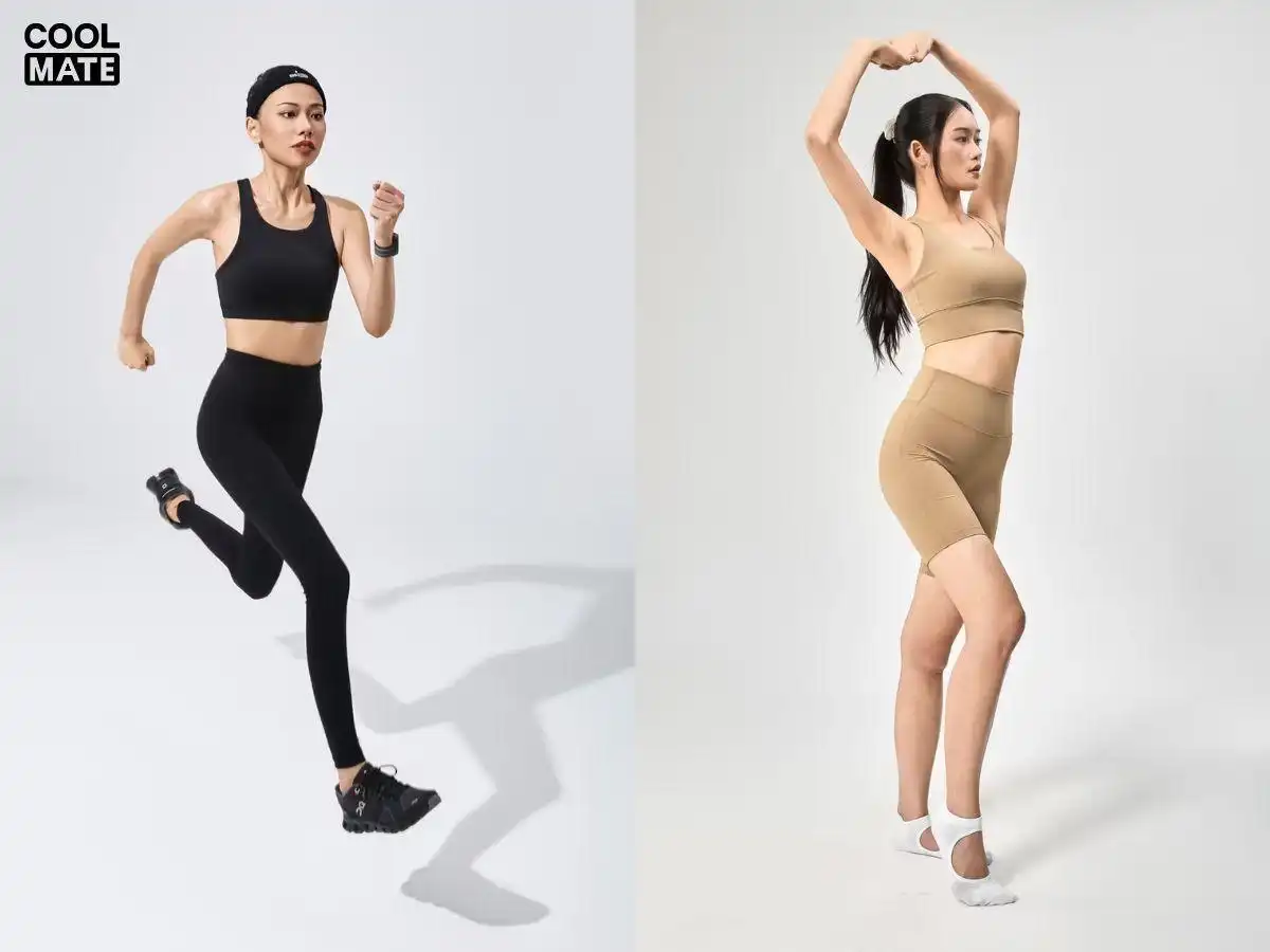 Phối legging cùng áo sport bra hoặc áo tanktop