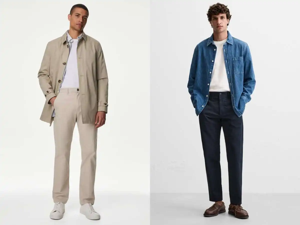 Phối màu quần chinos phù hợp