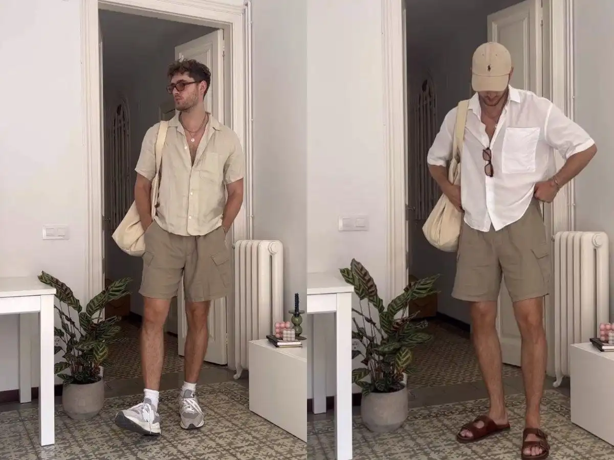 Quần short kaki đứng dáng, lịch sự