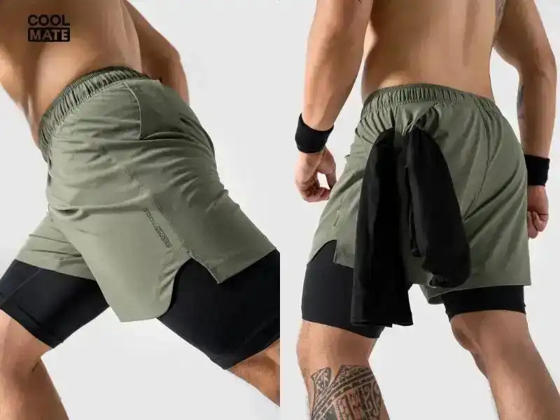 Quần tập gym có lớp lót tích hợp