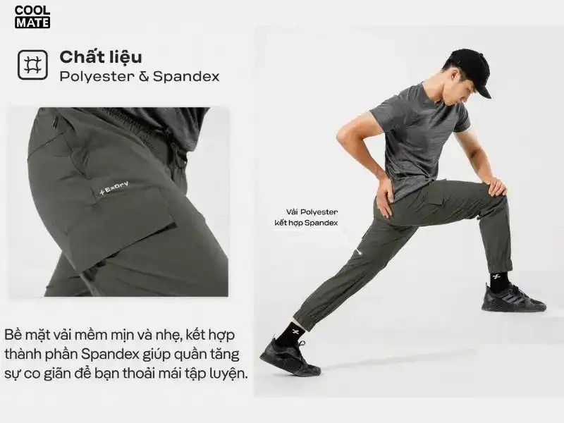 Quần tập gym jogger
