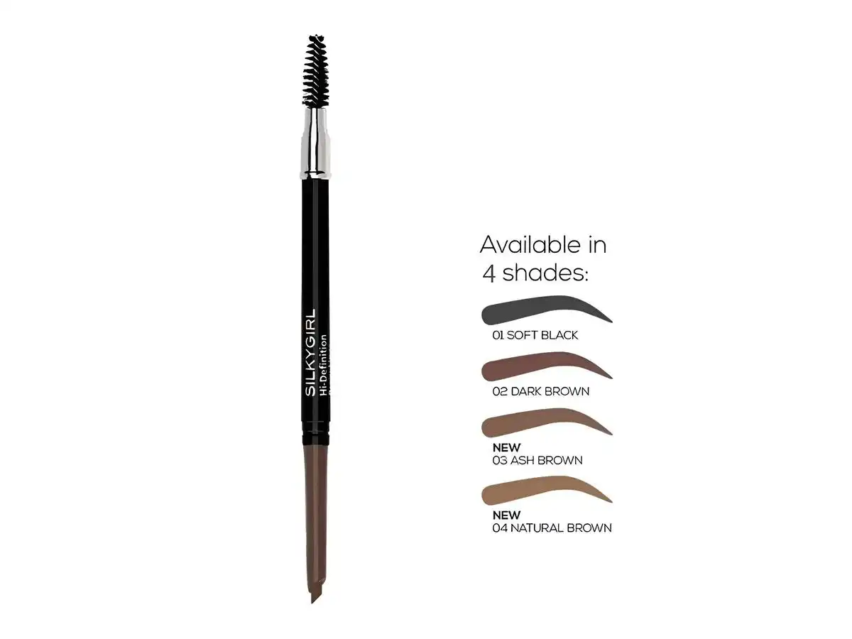 Silkygirl Hi-Definition Brow Liner tạo sợi cực kỳ tự nhiên Silkygirl Hi-Definition Brow Liner tạo sợi cực kỳ tự nhiên