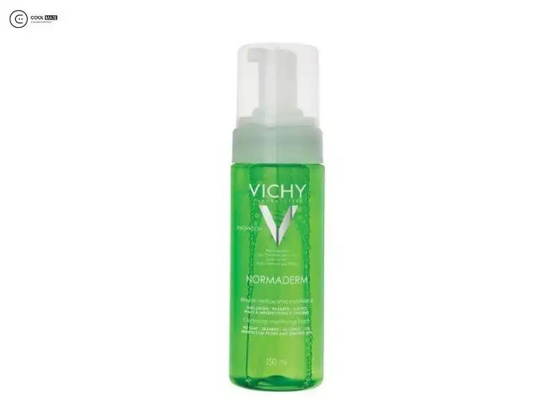 Sữa rửa mặt không ăn nắng cho nam Vichy Normaderm Cleansing Mattifying Foam