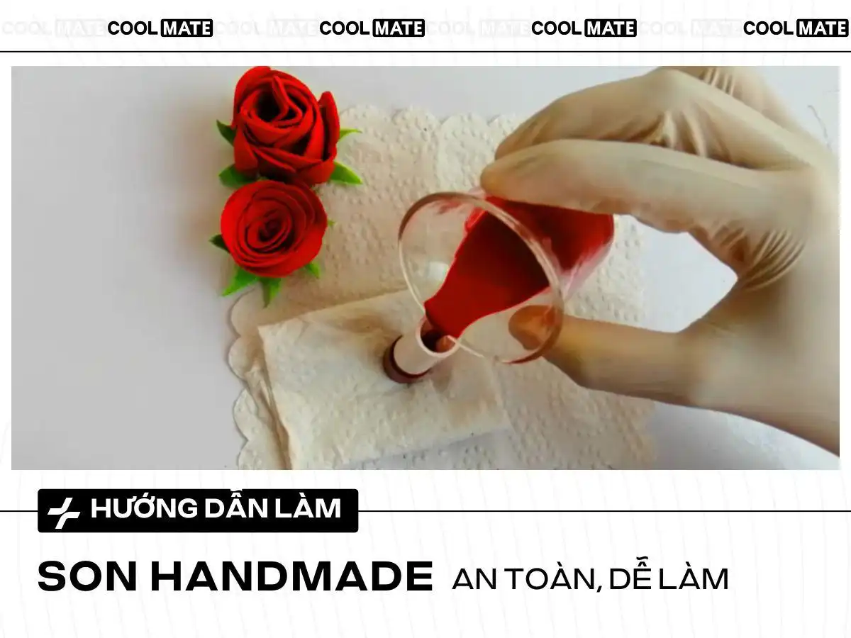 Tự Làm Son Môi Handmade Có Màu An Toàn Dễ Thực Hiện