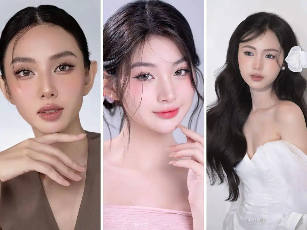 Tùy theo từng đám cưới, bạn có thể chọn lối maekup khác nhau Tùy theo từng đám cưới, bạn có thể chọn lối maekup khác nhau