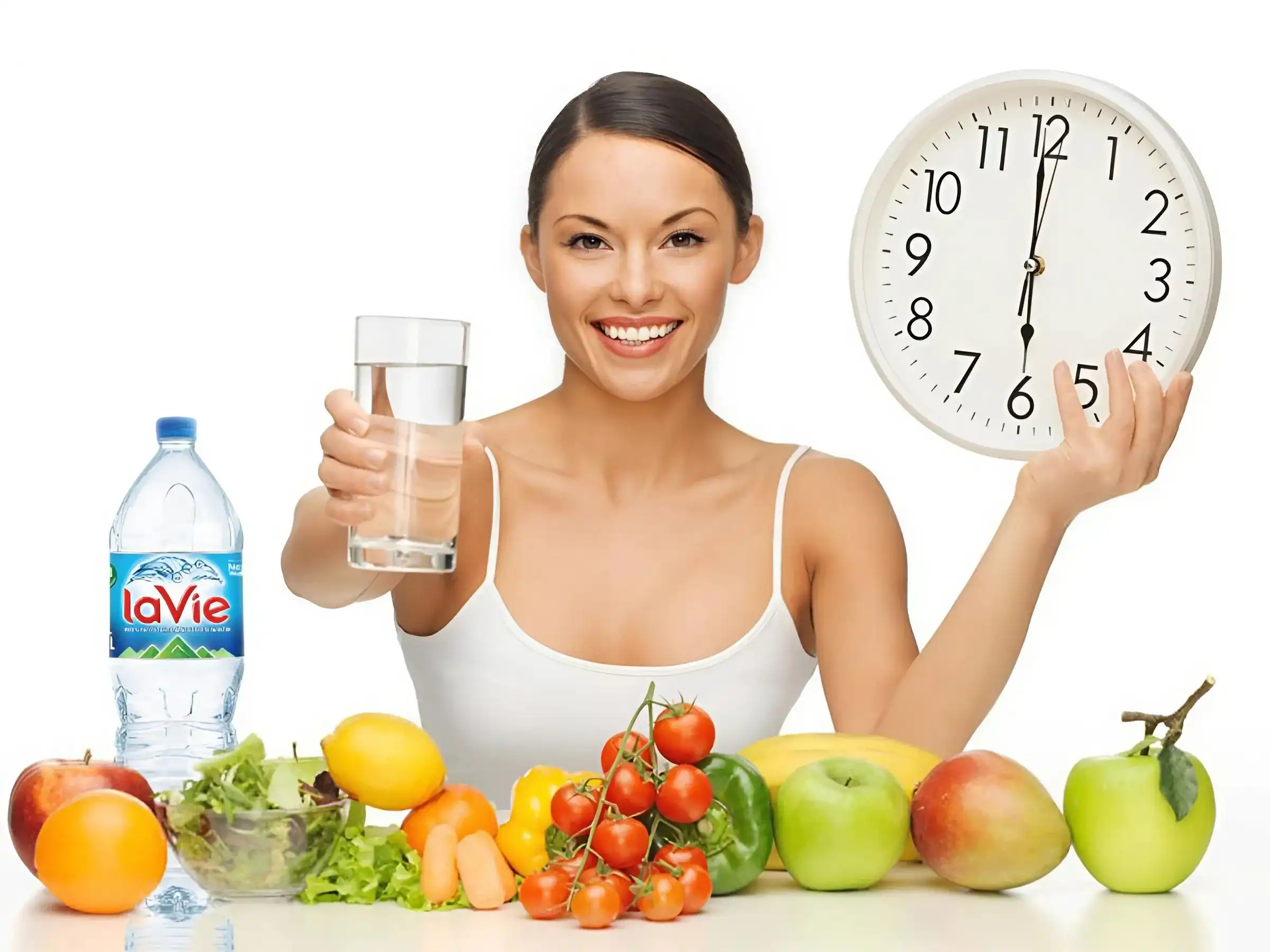 Uống đủ nước và có chế độ ăn uống lành mạnh Uống đủ nước và có chế độ ăn uống lành mạnh