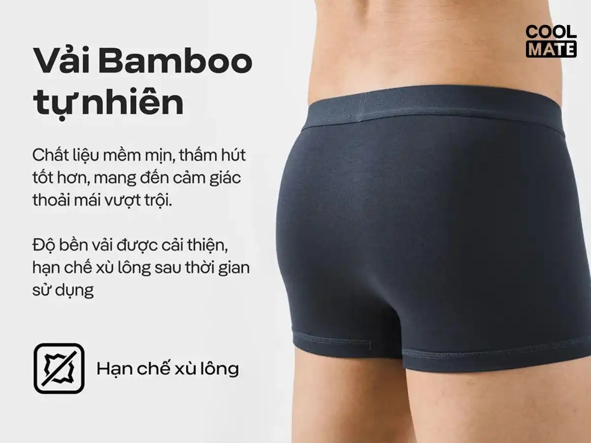 Vải bamboo với công nghệ kháng khuẩn và thấm hút vượt trội